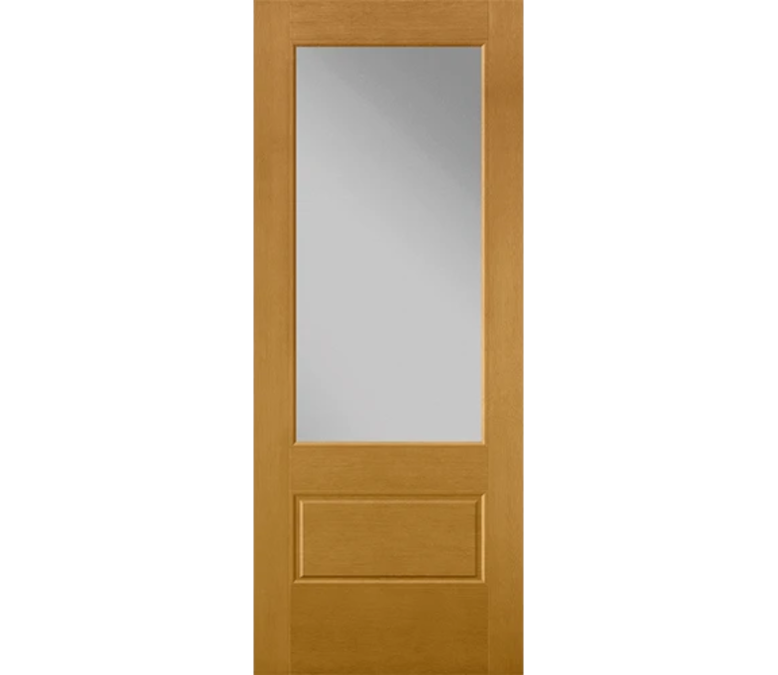 Boise 3 Quaters Light Fiberglass Entry Door