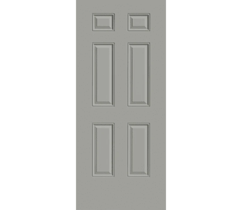 Boise 6 Panel Steel Entry Door