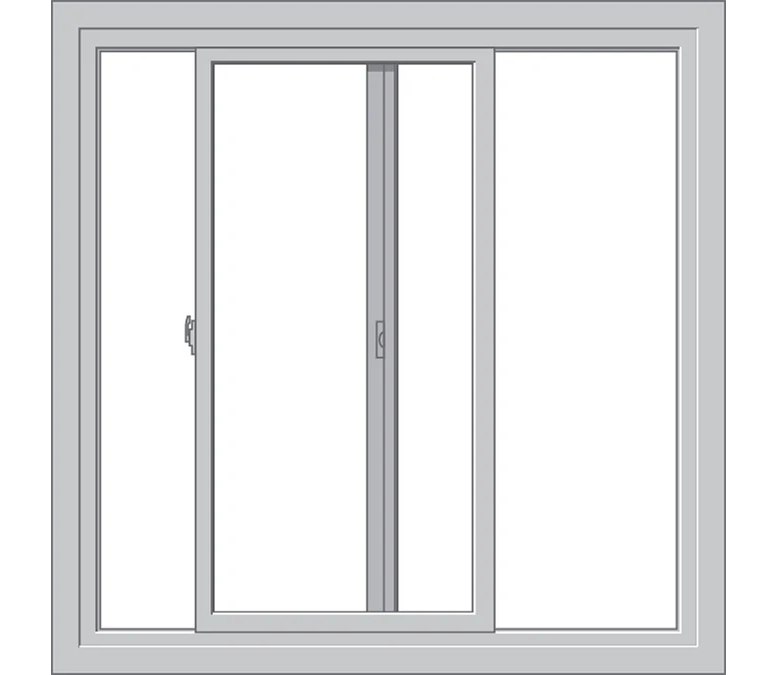 Boise Pella Hurricane Shield Series Vinyl Sliding Window