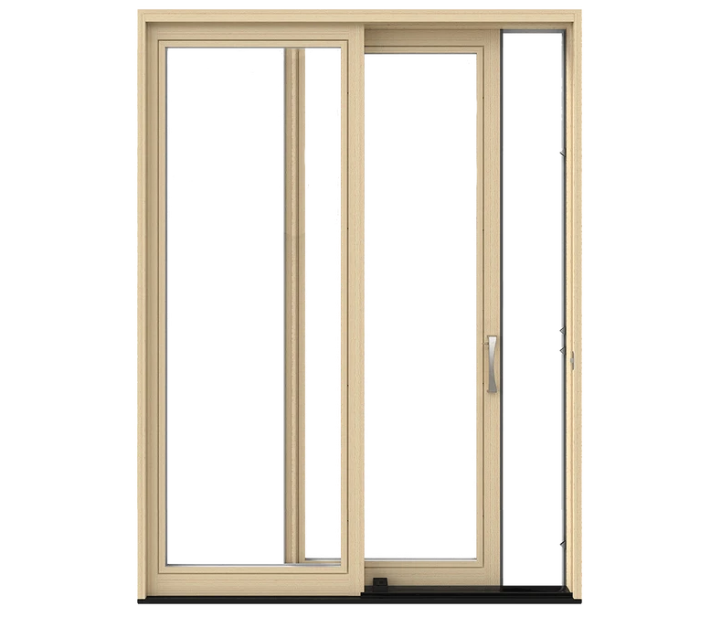 Boise Pella Lifestyle Series Wood Sliding Patio Doors